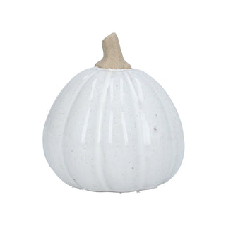 White Ceramic Squash Ornament