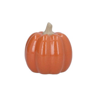 Ceramic Ornament 9.5cm - Orange Pumpkin