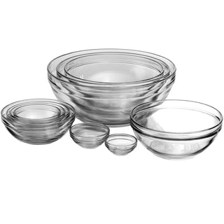 Glass Bowl Set 10 Pce