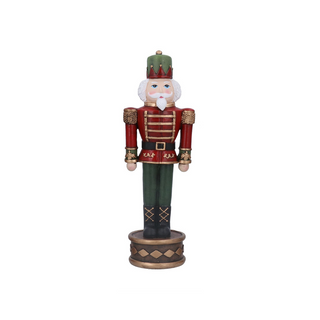 Resin Nutcracker Stand Tall Ornament