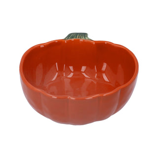 Pumpkin & Vine Ceramic Cereal Bowl