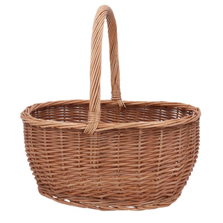 Wicker Oval Basket