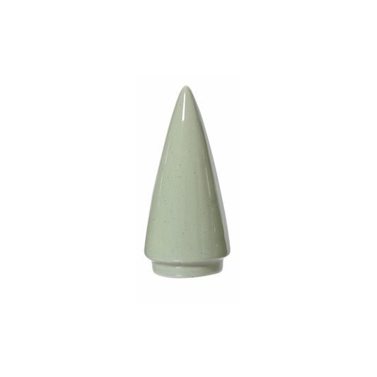 Pale Green Smooth Shaped Tree Christmas Decoration Sml