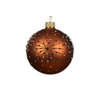 Star Eclipse Copper Round Bauble