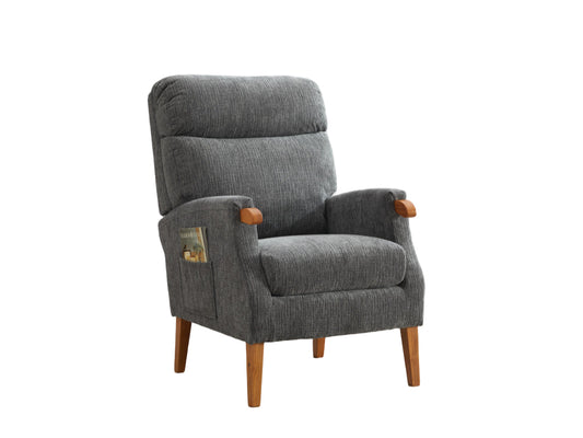 Faro Fireside Armchair - Anthracite Fabric