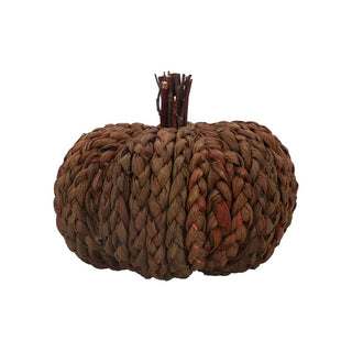 Cornhusk Ornament 15cm - Brown Pumpkin