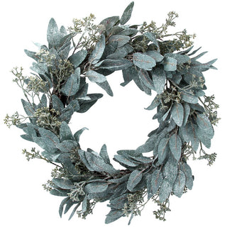 Frosted Eucalyptus Wreath