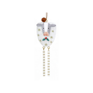 Friesian Cow with Dangly Legs Hanging Decoration