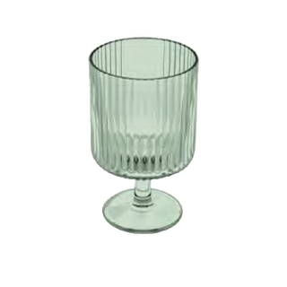 Mesa Green Stacking Goblet