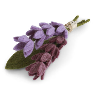 Felt Lavenders & Leaf - Set of 3