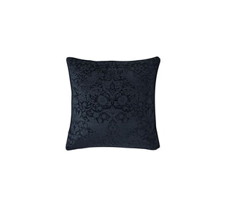 Strawberry Thief Embossed Prussian Blue Filled Cushion