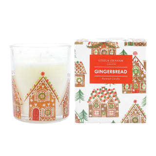 Gingerbread House Boxed Candle Small