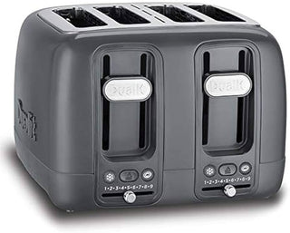 Domus 4 Slice Toaster Grey