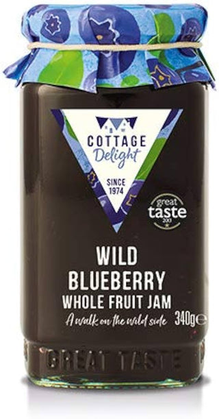 Wild Blueberry Whole Fruit Jam 340g