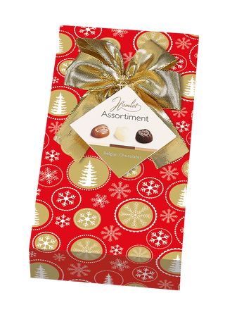 Xmas Wrap Choc Asrt 125g