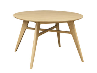 Carrington 120cm Round Dining Table - Oak