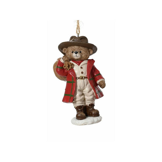 Bear with Brown Sack Tree Decoration