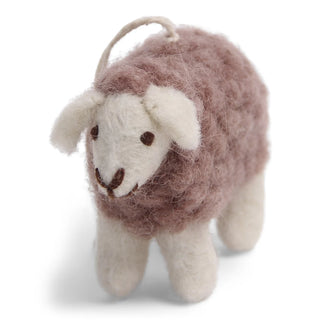 Mini Sheep Hanging Decoration - Lavender