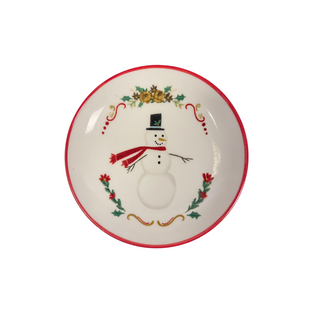 Snowman Small Trinket Dish