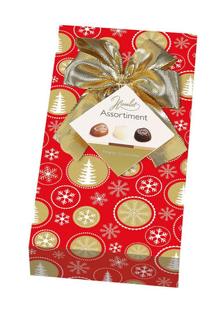 Christmas  Print Belgium Chocolate Assortment 125g