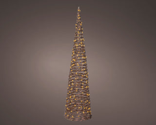 Micro LED Wicker Tree 90cm
