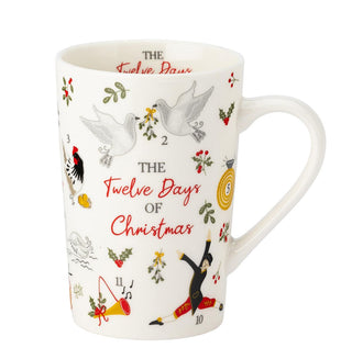 Twelve Days of Christmas Latte Mug 