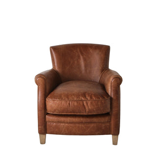 Mr. Paddington Chair Vintage Brown Leather