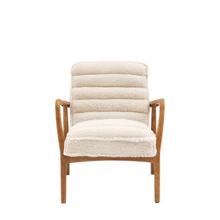 Datsun Armchair Cream Sheepskin