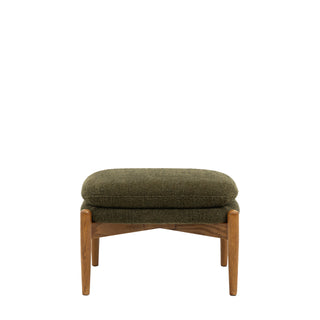 Datsun Footstool Green Boucle