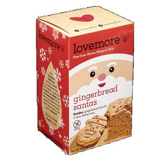 GF Gingerbread Santa Faces x 6