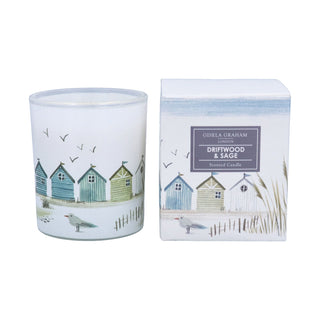 Beach Hut Boxed Scented Candle