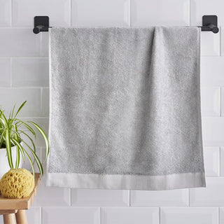 Bamboo Combed Bath Towel Grey