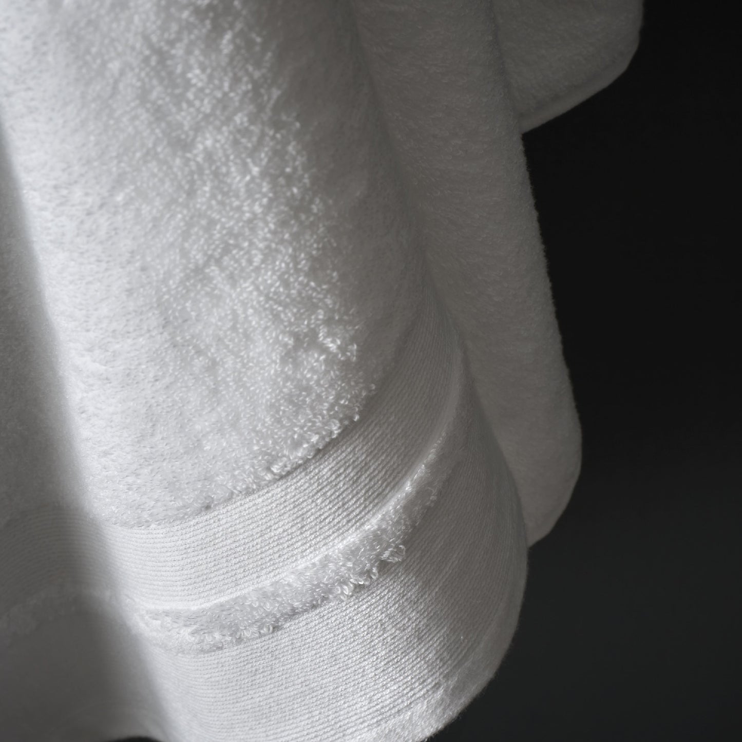 Zero Twist Cotton Modal Bath Sheet White