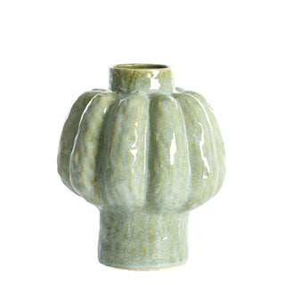 Aliveri Ceramic Vase Mint Green 29cm