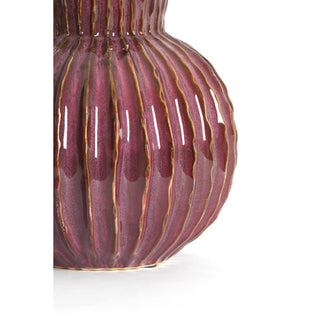 Zirja Vase Deco Eggplant