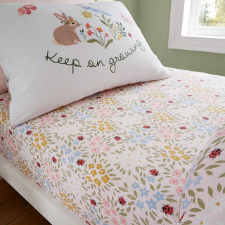 Garden Animals Single Fitted Sheet