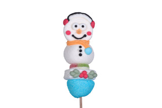 Snowman with Holly Lolly