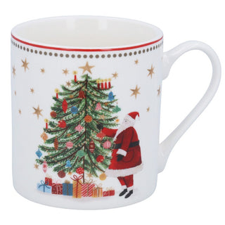 Nostalgia Santa & Tree Mug