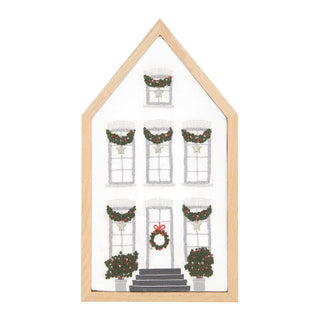 Medium Festive House Embroidery Kit