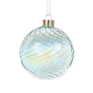 Glass Savanna Sage Bauble