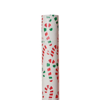Candy Cane Print Wrapping Paper  5m