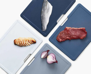 Folio™ 4-piece Blue Chopping Board Set Editions Sky