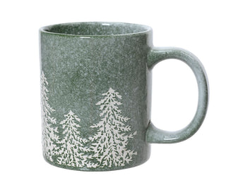 Alpine Forest Embossed Mug