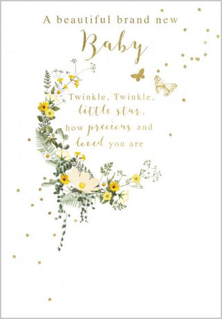 A Beautiful Brand  Baby Garland Card