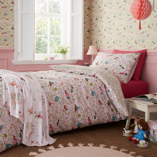 Fairytale Single Duvet Cover Set Pink