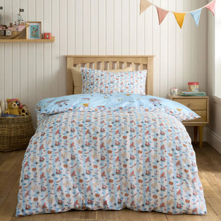 Pirate Double Duvet Cover Set Blue