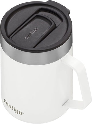 Thermalock Desk Mug 400ml Salt/Stainless Steel