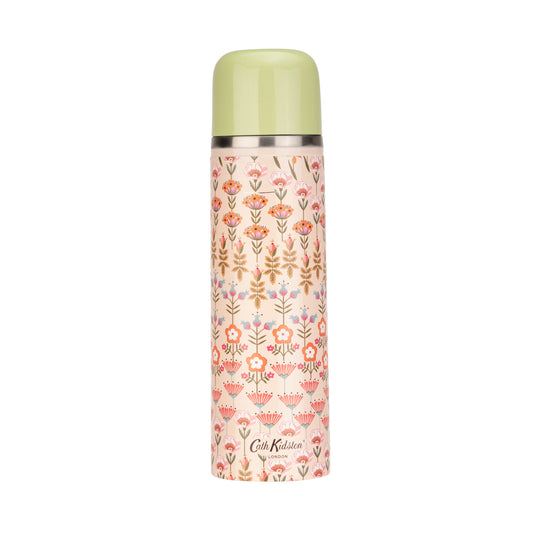 Ditsy Floral Insulated Flask Pink 460ml