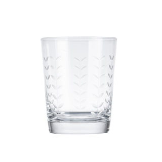 Leaf Short Tumbler Glass