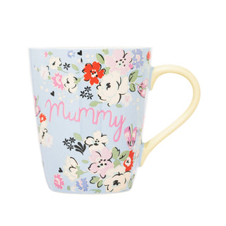 Clifton Rose Blue 'Mummy' Mug